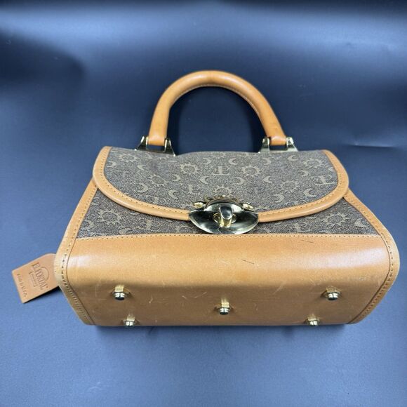 EL PORTAL Medium Leather-Trim Hand Bag – Used, No Strap. - Picture 5 of 16